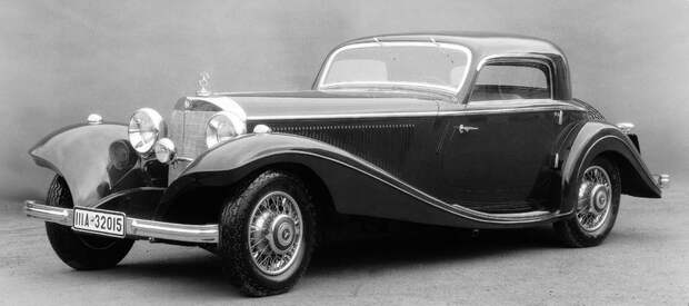 Уникальный Mercedes-Benz 500K нашли на автосвалке (12 фото)