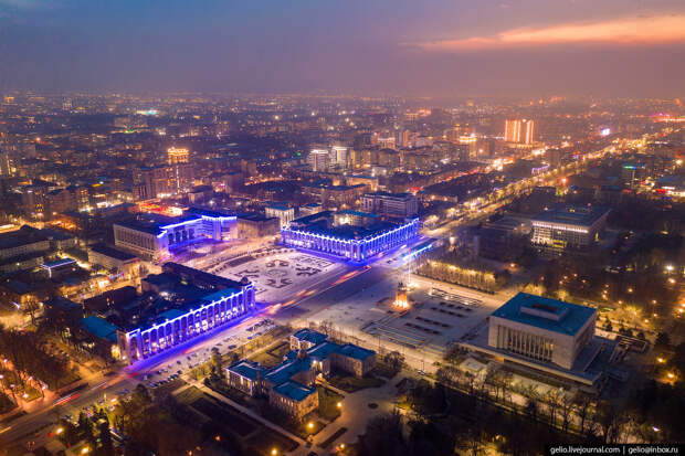 Бишкек с высоты