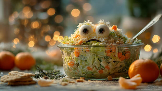 Под страхом смерти: можно ли доедать салаты после Нового года