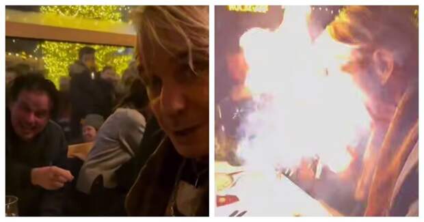 Тилль Линдеманн развлекается