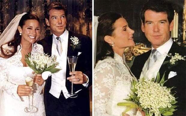 25 лет бок о бок — знаменитость Джеймса Бонда Пирс Броснан и его супруга отпраздновали Серебряную свадьбу