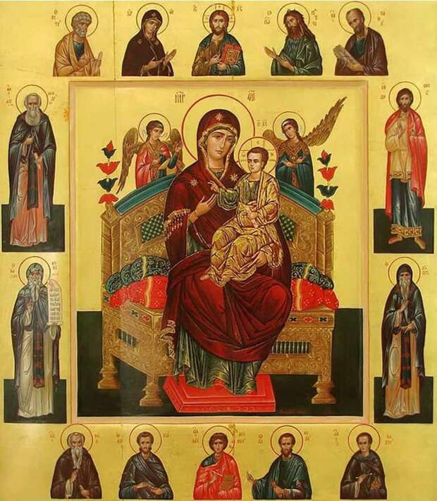 молитва перед иконой всецарица