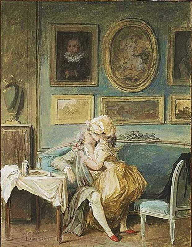 Le déjeuner en tête à tête, Lafrensen Nicolas le Jeune