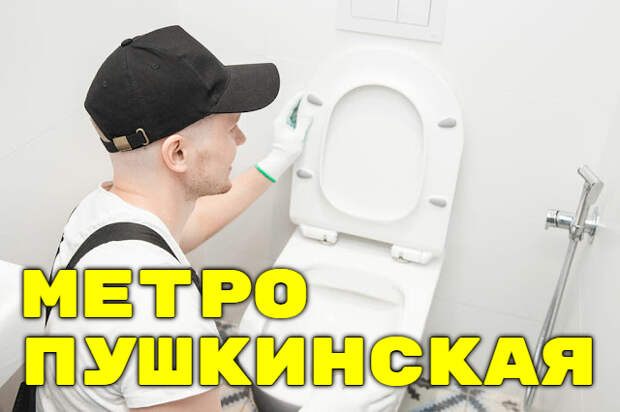 Замена унитаза метро Пушкинская