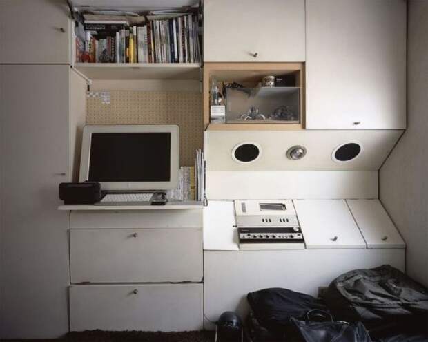 Nakagin Capsule Tower. Или жизнь на 9 квадратных метрах Суточная аренда, Токио, Квартира, Малогабаритное жильё, Необычное, Длиннопост