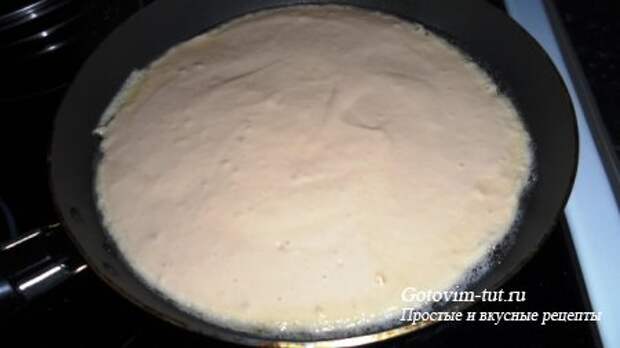 Пицца на сковороде