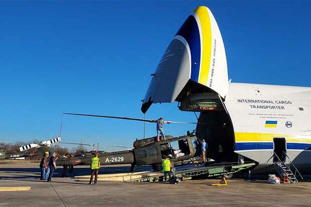 «Герани» атаковали прилетевший на Украину Ан-124 «Руслан»