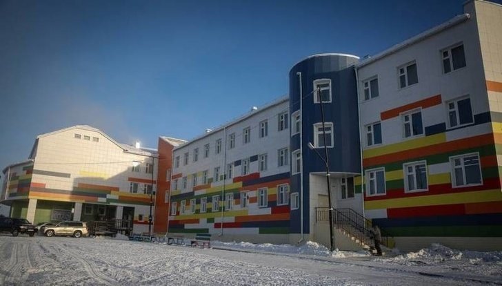 26. Школа на 400 мест открыта в Якутии 26. Школа на 400 мест открыта в Якутии детский сад, фоторепортаж, школа