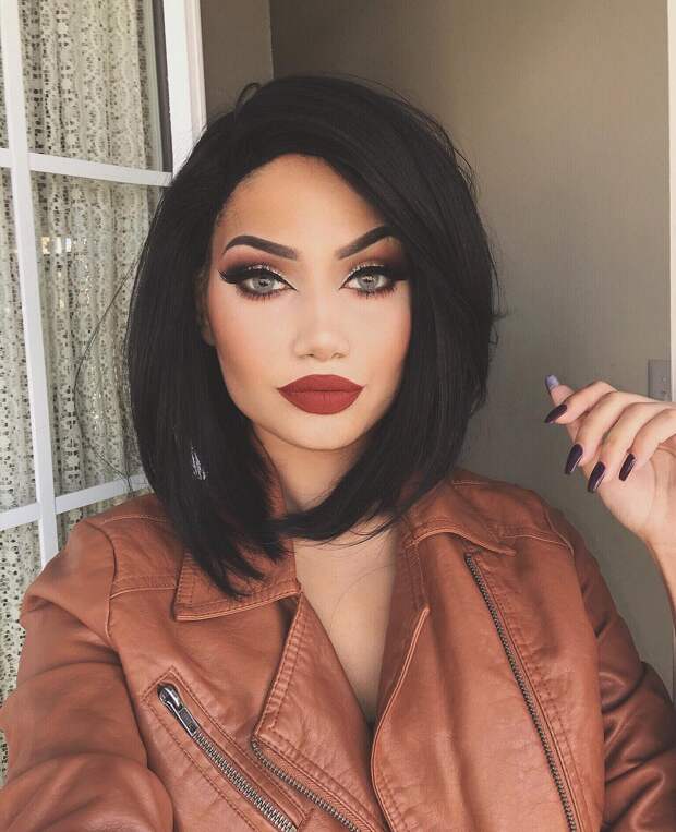 Укладка средних волос на Новый год фото 3