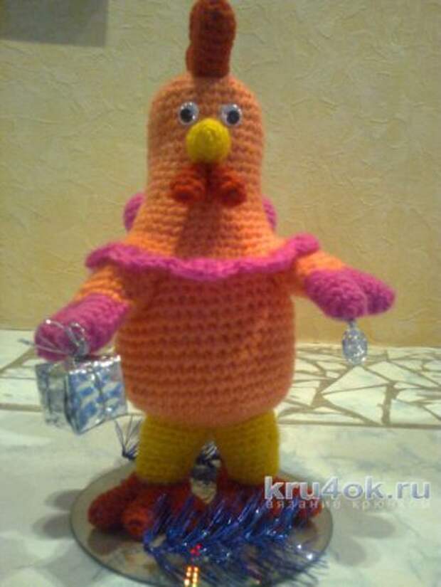 Игрушка вязанная крючком