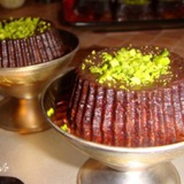 Пирожные "Нежные" (на белом шоколаде)