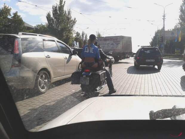 Курьезы на дорогах