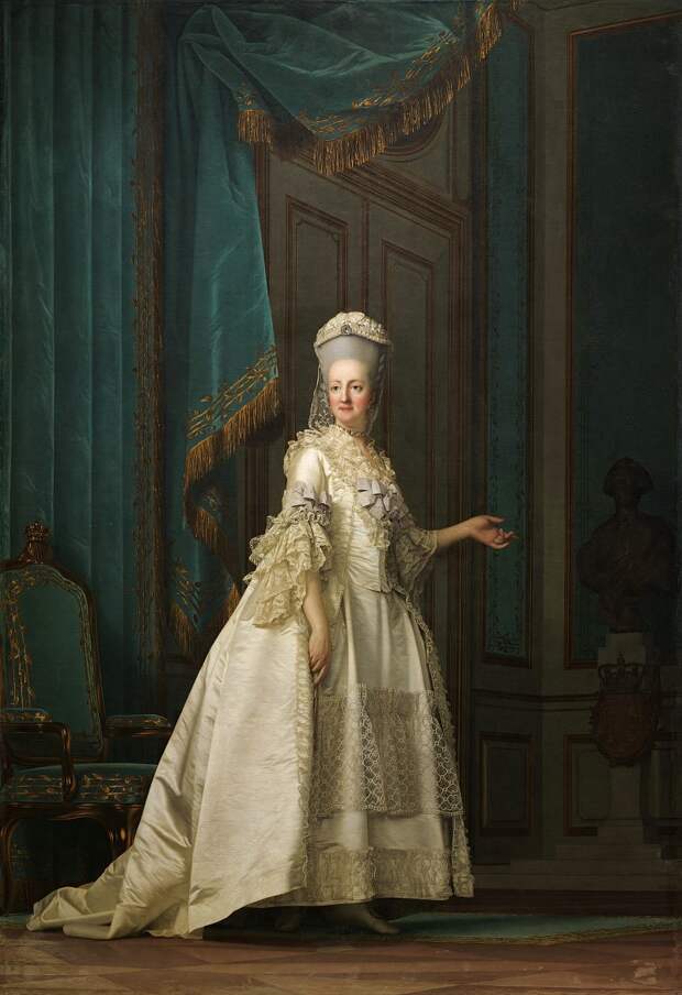 Vigilius Eriksen (1722-82) - Dowager Queen Juliane Marie of Denmark, 1776, Автор: Датская национальная галерея, Копенгаген (SMK) (Копенгаген (СМК) Датская национальная галерея)Датская национальная галерея, Копенгаген (SMK) (Живопись на Gallerix.ru)
