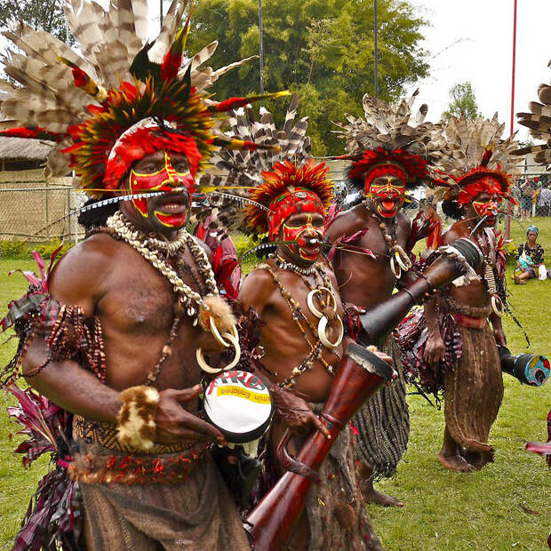 2947 Папуасы из Новой Гвинеи