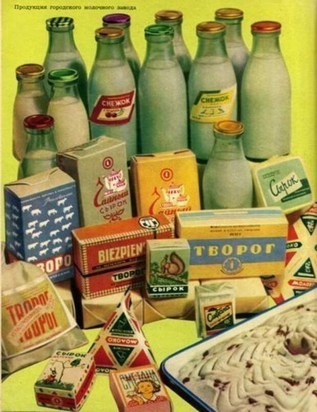 Молоко из молока: какими были молочные продукты в СССР
