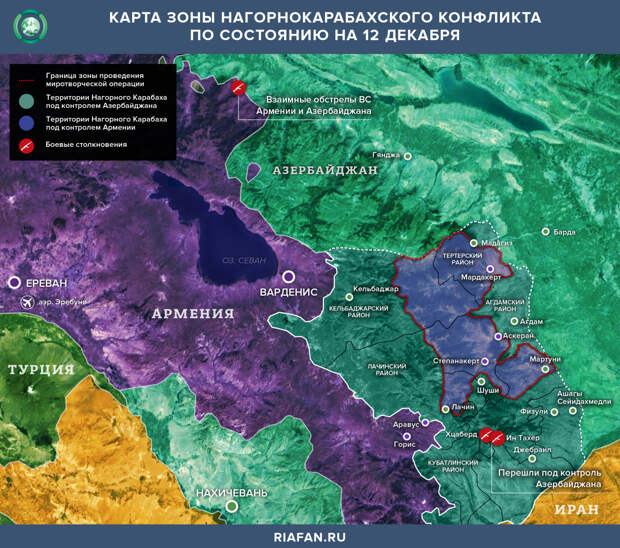 Азербайджан нарушил перемирие в Карабахе в обход российских миротворцев 