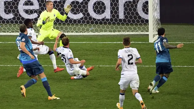 Провальное начало: как «Зенит» уступил «Брюгге» в стартовом матче группового этапа Лиги чемпионов