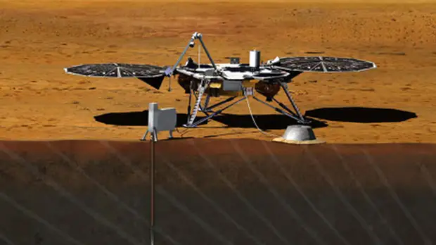 Аппарат Mars InSight совершил посадку на Марсе