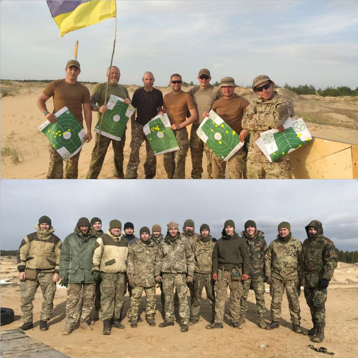 Подготовка снайперов из 36-й бригады морской пехоты ВСУ инструкторами НАТО