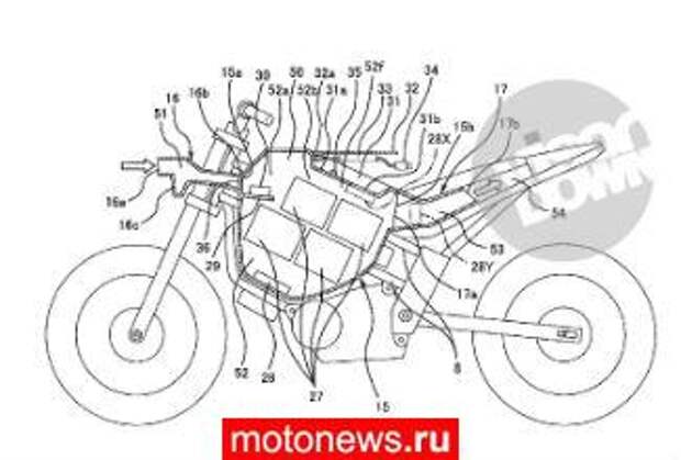 Kawasaki регистрирует патент на электробайк