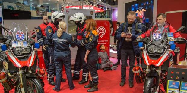 Спасатели показали возможности мотогруппы быстрого реагирования