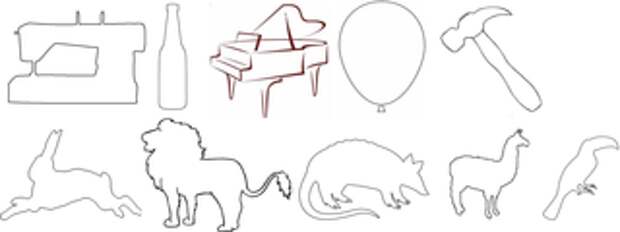 drawing outlines