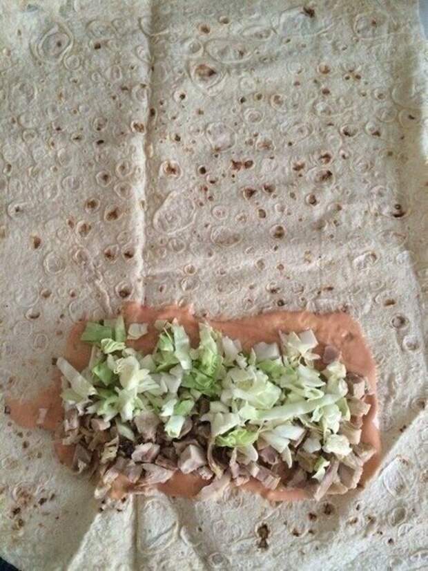 Домашняя шаурма (Homemade shawarma)