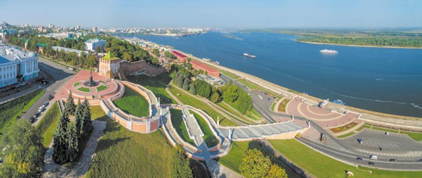 Чкаловская лестница. Предоставлено Ростуризмом
