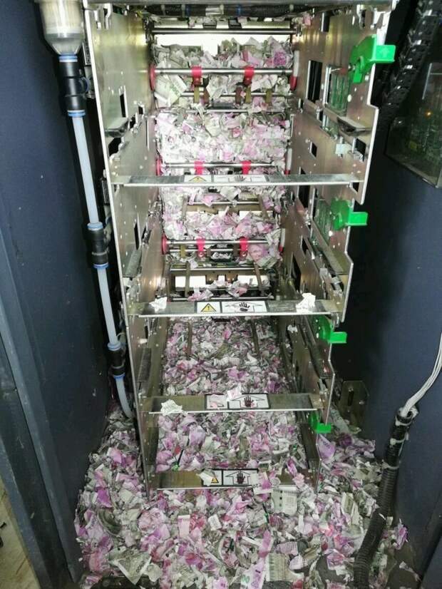 В Индии крысы уничтожили более миллиона рупий в банкомате банкомат, в мире, деньги, индия, крысы