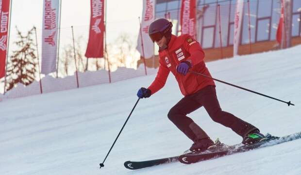 Горнолыжный сезон открылся на Воробьевых горах