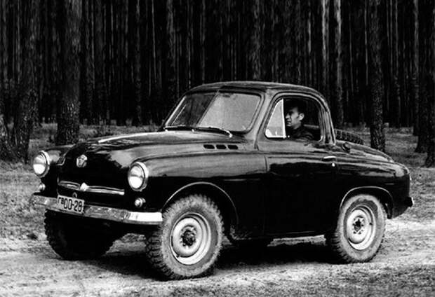 Необычный внедорожник 1950-х годов: М-73 Украинец