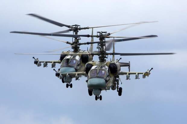 В Сирии разбился российский вертолет Ка-52. Экипаж погиб