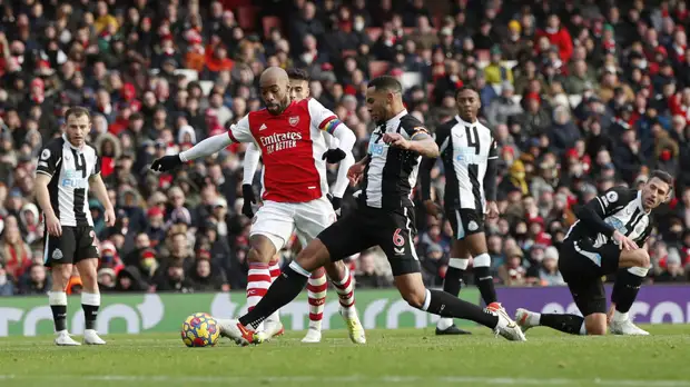 «Арсенал» забил два безответных мяча «Ньюкаслу» в матче АПЛ