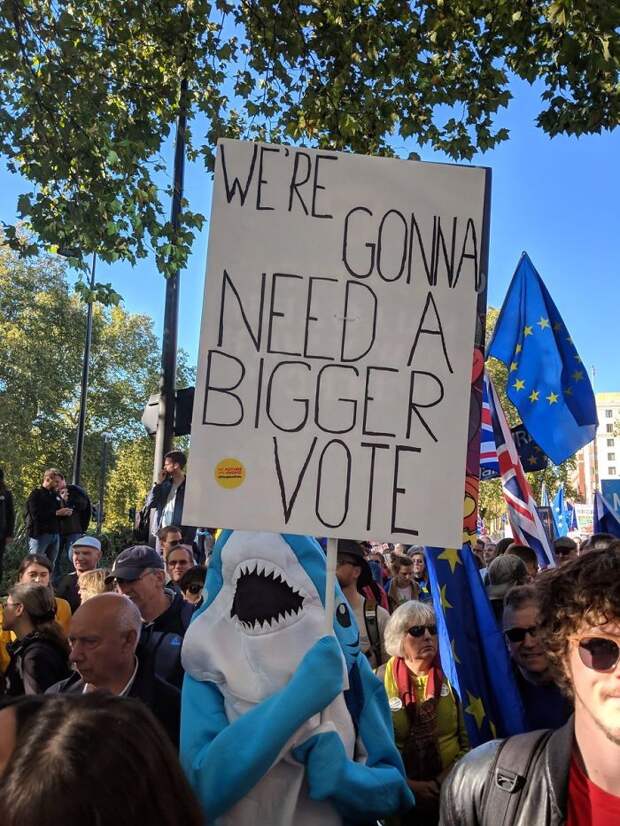 Anti Brexit Signs