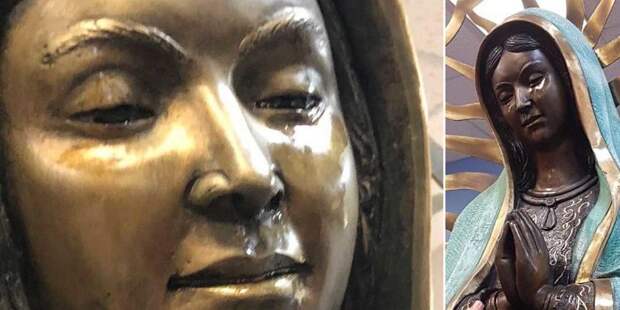 Эта статуя Девы Марии «плачет» — и вот что показал анализ слёз анализ, в мире, дева мария, слезы, статуя