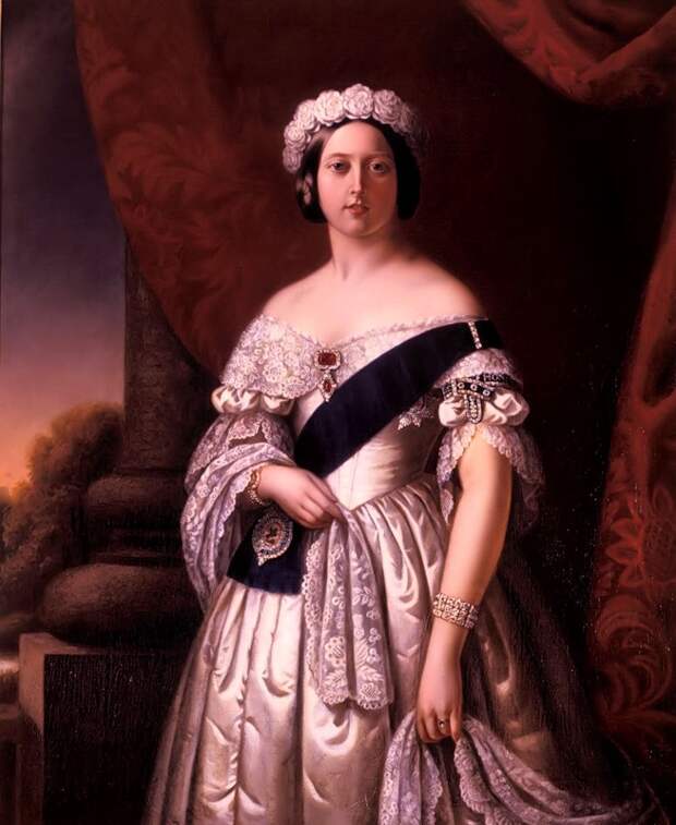 Alexander Melville. Портрет королевы Виктории, 1845