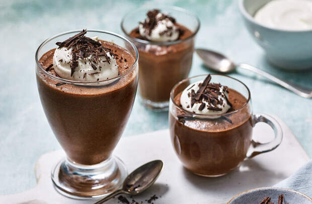 Шоколадный мусс с маскарпоне. \ Фото: realfood.tesco.com.