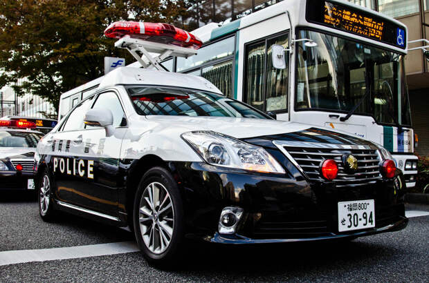 Нам бы такие: автомобили дорожной полиции Японии авто и мото,новости автомира,Япония