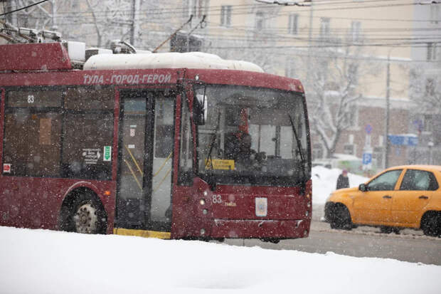 Администрация Тулы о температуре в транспорте в сильные морозы: Не менее 12 градусов