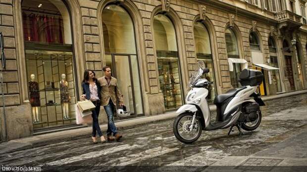 Новый скутер Yamaha Xenter 125/150 2012