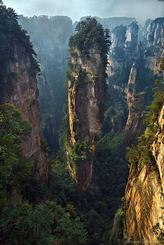 Карьер Зеленый каньон в Китае