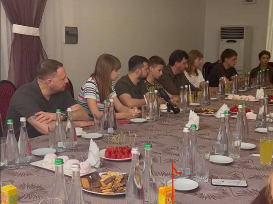 Зеленский побывал в Запорожье