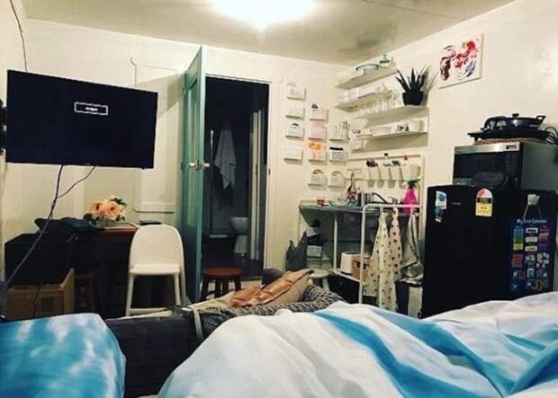 Дом площадью всего 18 кв. метров. Дом площадью всего 18 кв. метров.