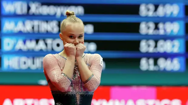 Мельникова завоевала серебро ЧМ в Японии в вольных упражнениях