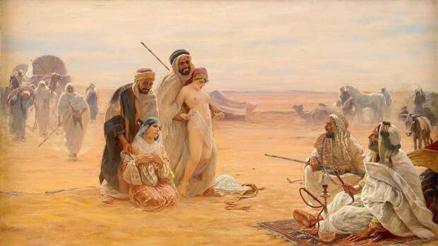 Мало кому известная торговля белыми рабынями. Белые женщины пользовались наибольшей популярностью: одну лошадь можно было обменять на трех таких женщин