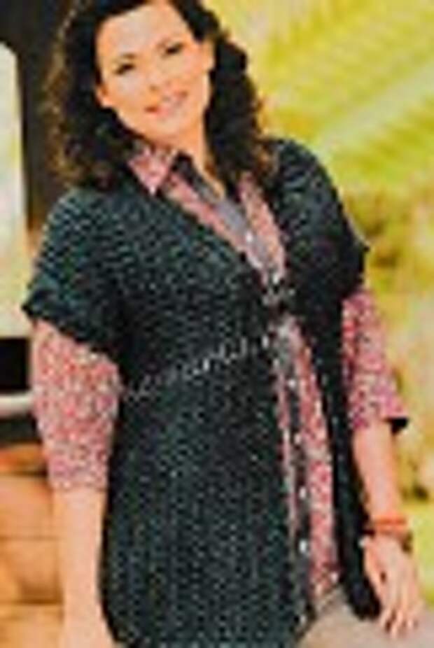 Вязаный крючком кардиган схемы