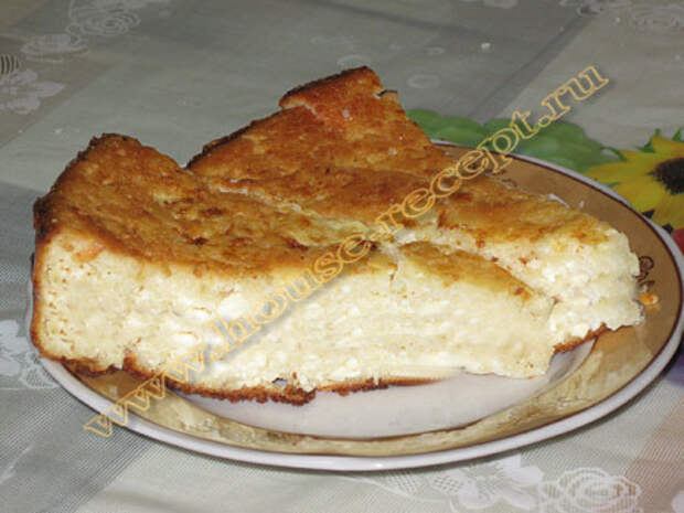 Приготовленная запеканка готова