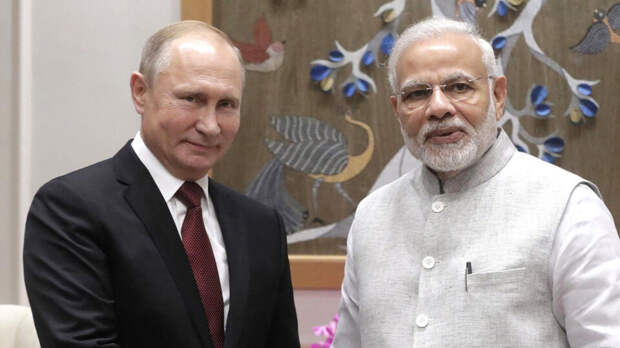 Путин и Моди выразили удовлетворение партнерством России и Индии