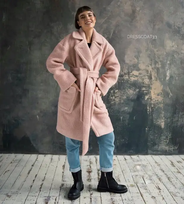 С чем носить пудровое пальто: 15 нежных и стильных идей