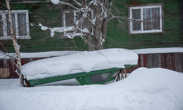 Зима в Кемском посёлке